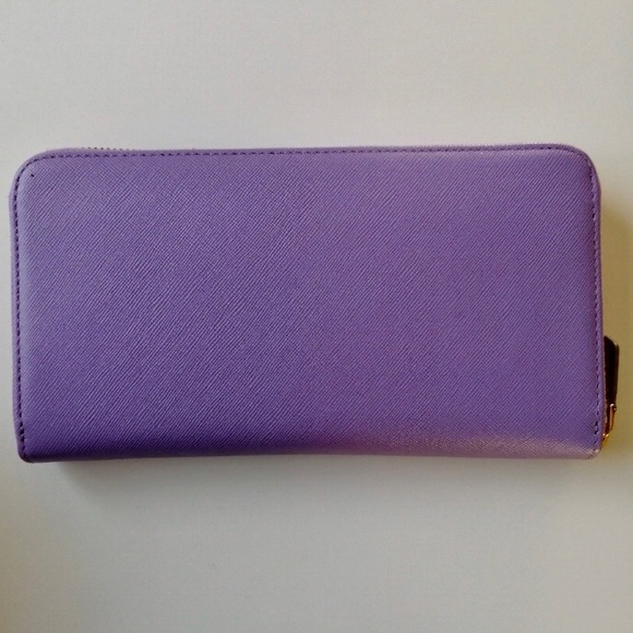Prada saffiano zip around wallet viola purple - Picture 4 of 8